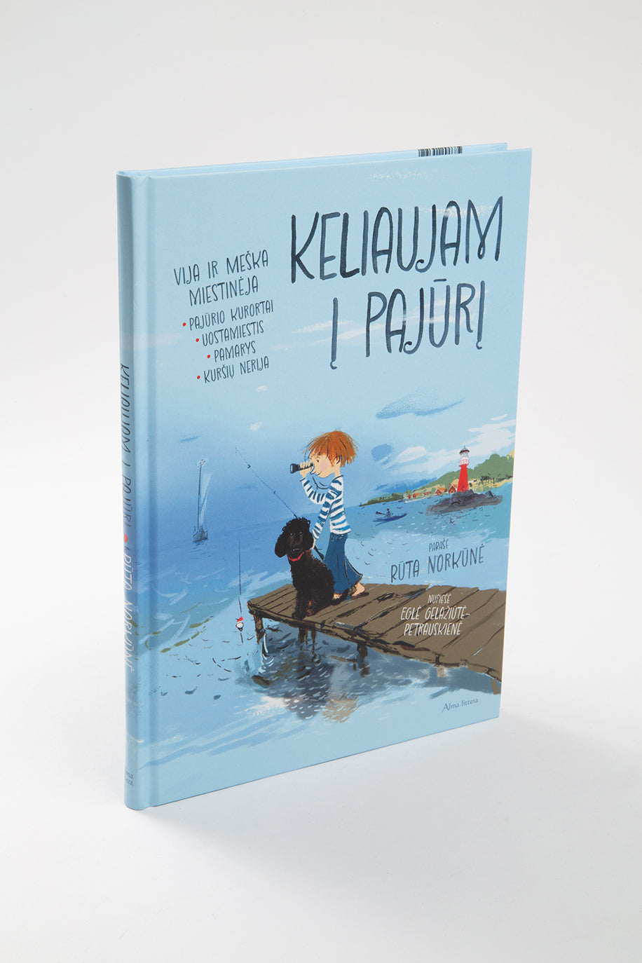 Keliaujam į Pajūrį. Vija ir Meška miestinėja