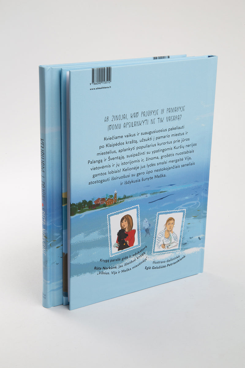 Keliaujam į Pajūrį. Vija ir Meška miestinėja