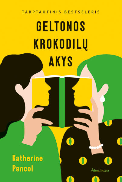 Geltonos krokodilų akys