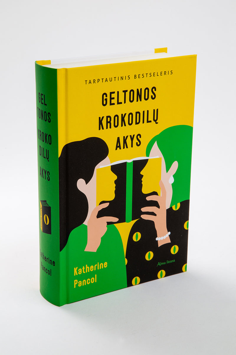 Geltonos krokodilų akys