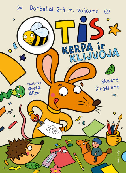 Otis kerpa ir klijuoja