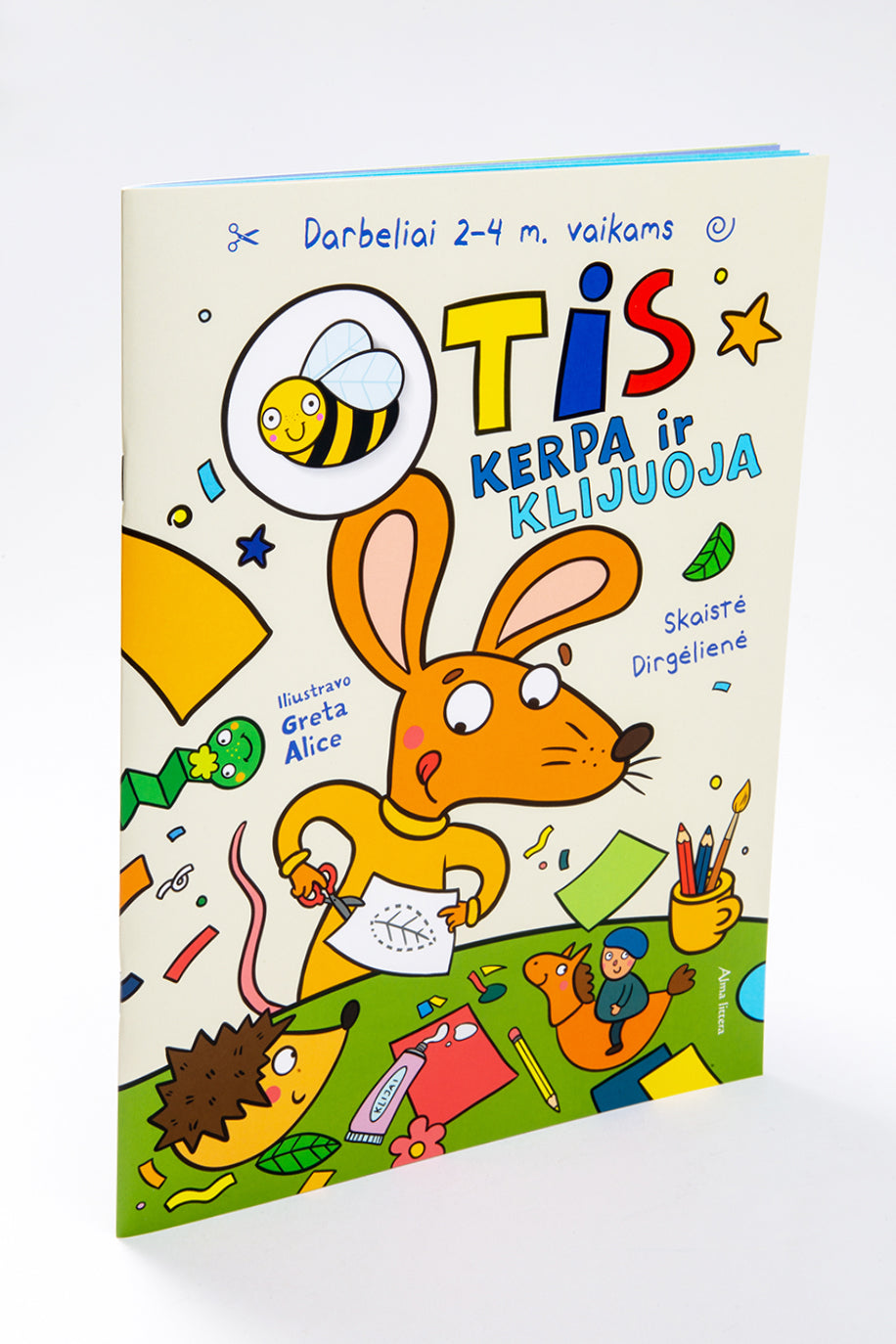 Otis kerpa ir klijuoja