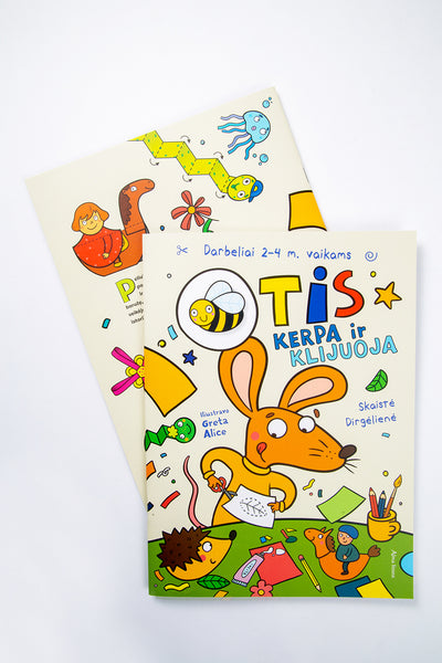 Otis kerpa ir klijuoja