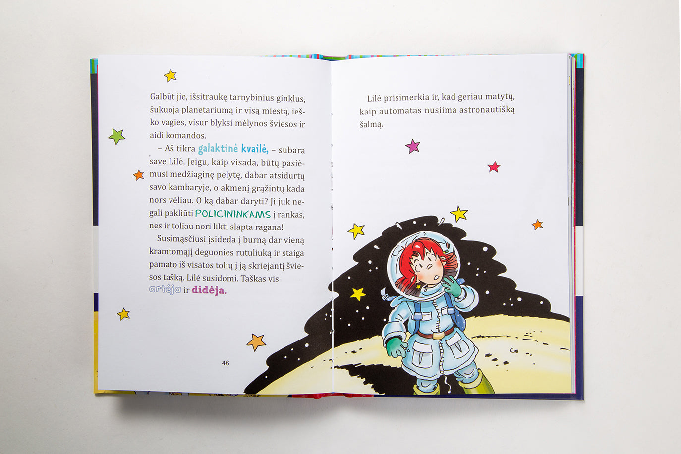 Ragana Lilė skrenda į Mėnulį