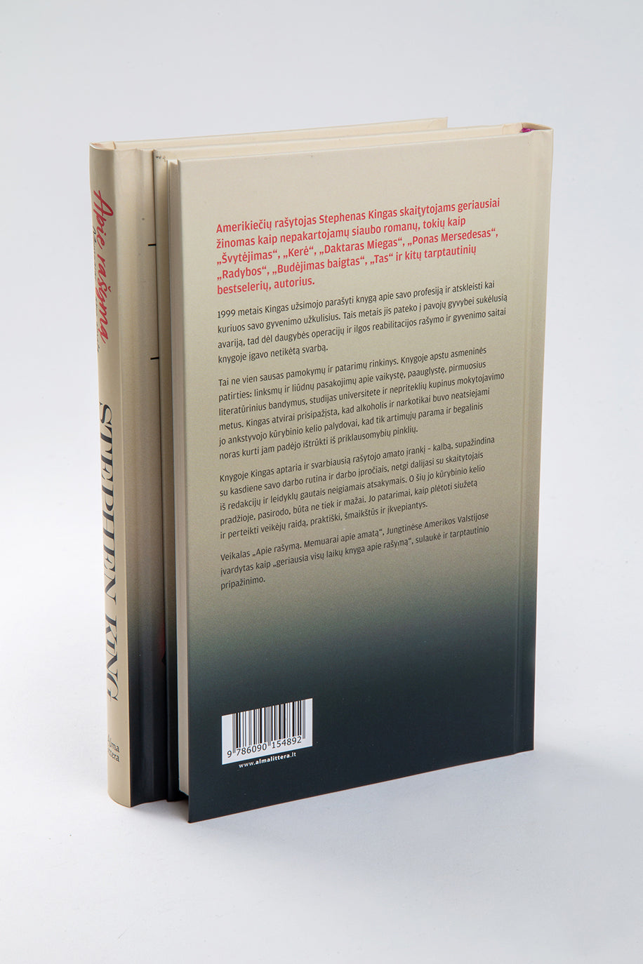 Apie rašymą. Memuarai apie amatą