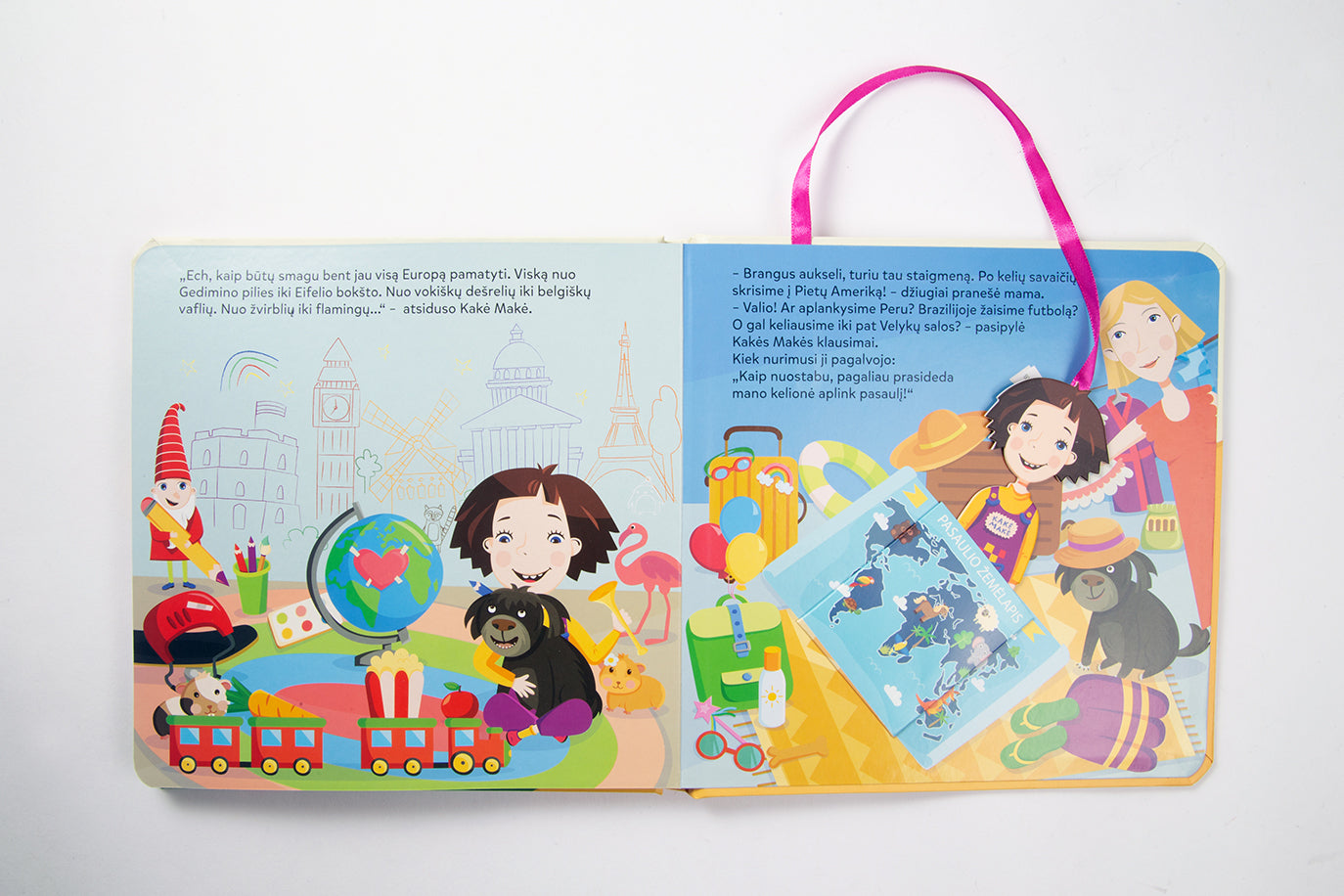 Kakė Makė. Aplink pasaulį