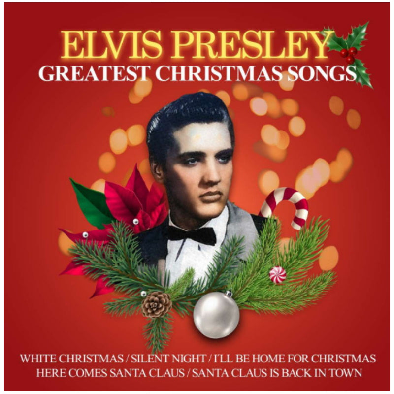 Elvis Presley: Greatest Christmas Songs (Christmas Tree Green Vinyl) LP 2023