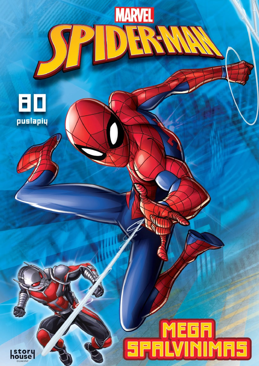 Mega spalvinimas. Spiderman