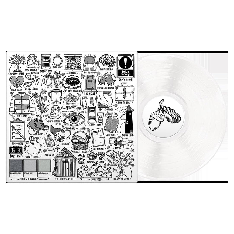 Ed Sheeran: Autumn Variations 1 x 140g 12" White vinyl album.