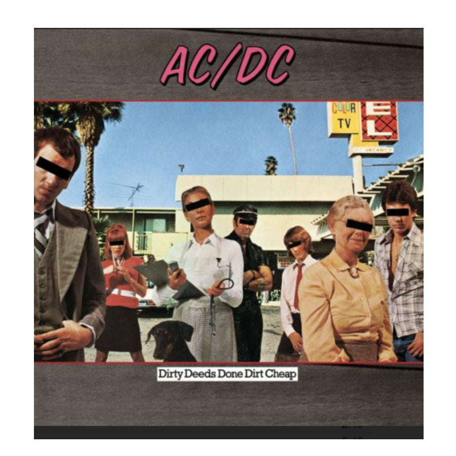 AC/DC: Dirty Deeds Done Dirt Cheap (180g) LP