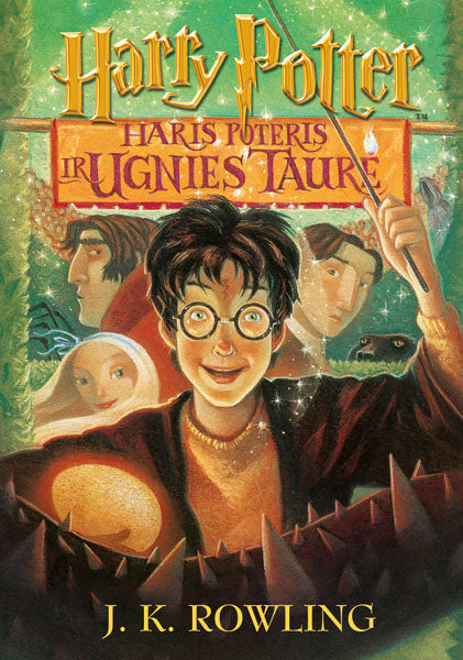 Haris Poteris ir Ugnies taurė. 4 dalis. PIRMAS LEIDIMAS