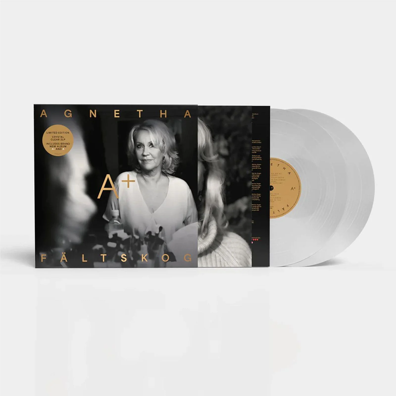 Agnetha Fältskog (Abba): A+ (Limited Deluxe Edition) (Crysta l Clear Vinyl)