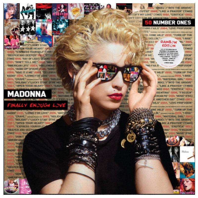 Madonna: Finally Enough Love: 50 Number Ones (Rainbow Editio n) (180g) - 6LP NEW!