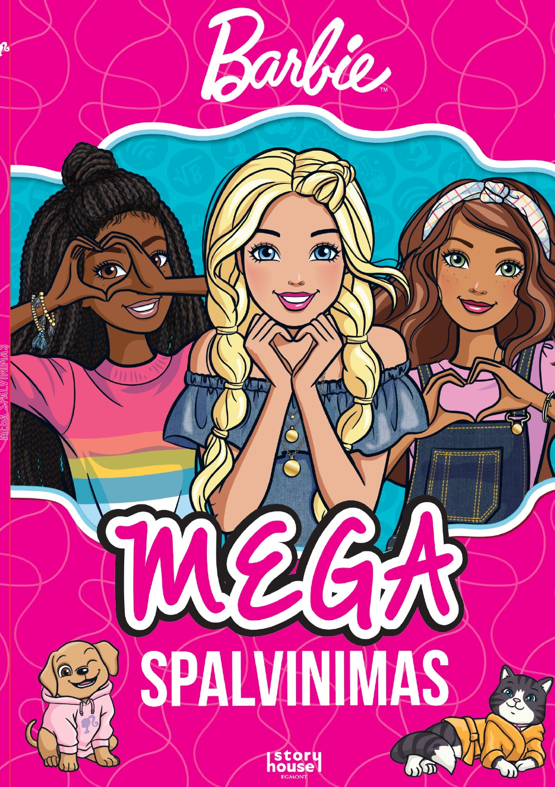 Mega spalvinimas Barbė