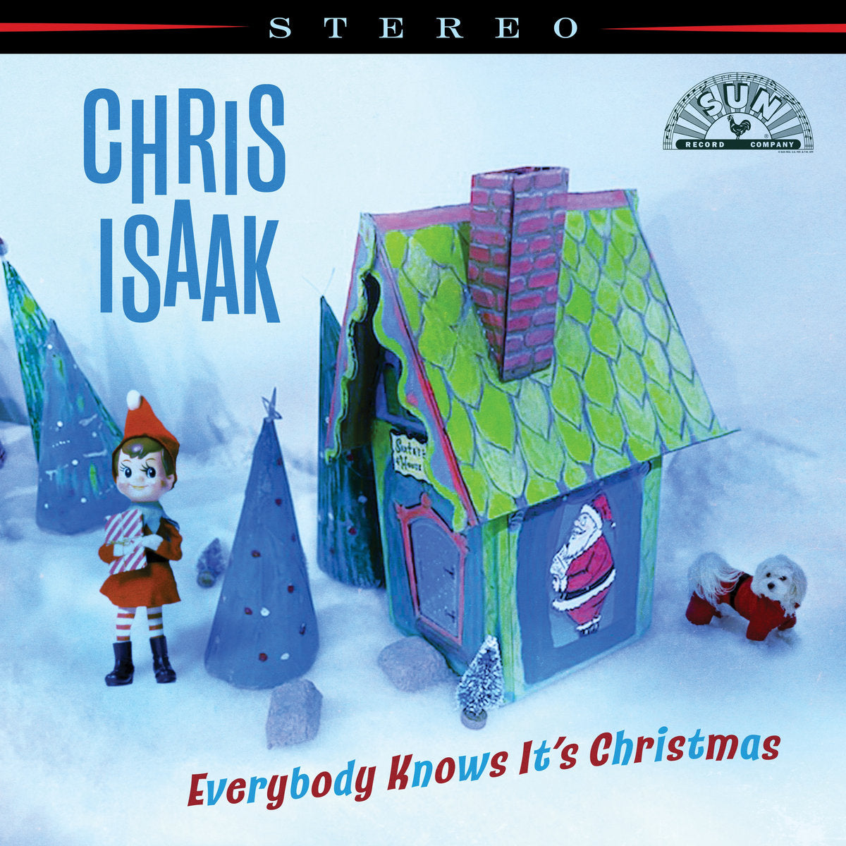 Chris Isaak: Everybody Knows It's Christmas (Cotton Candy Vin yl) LP