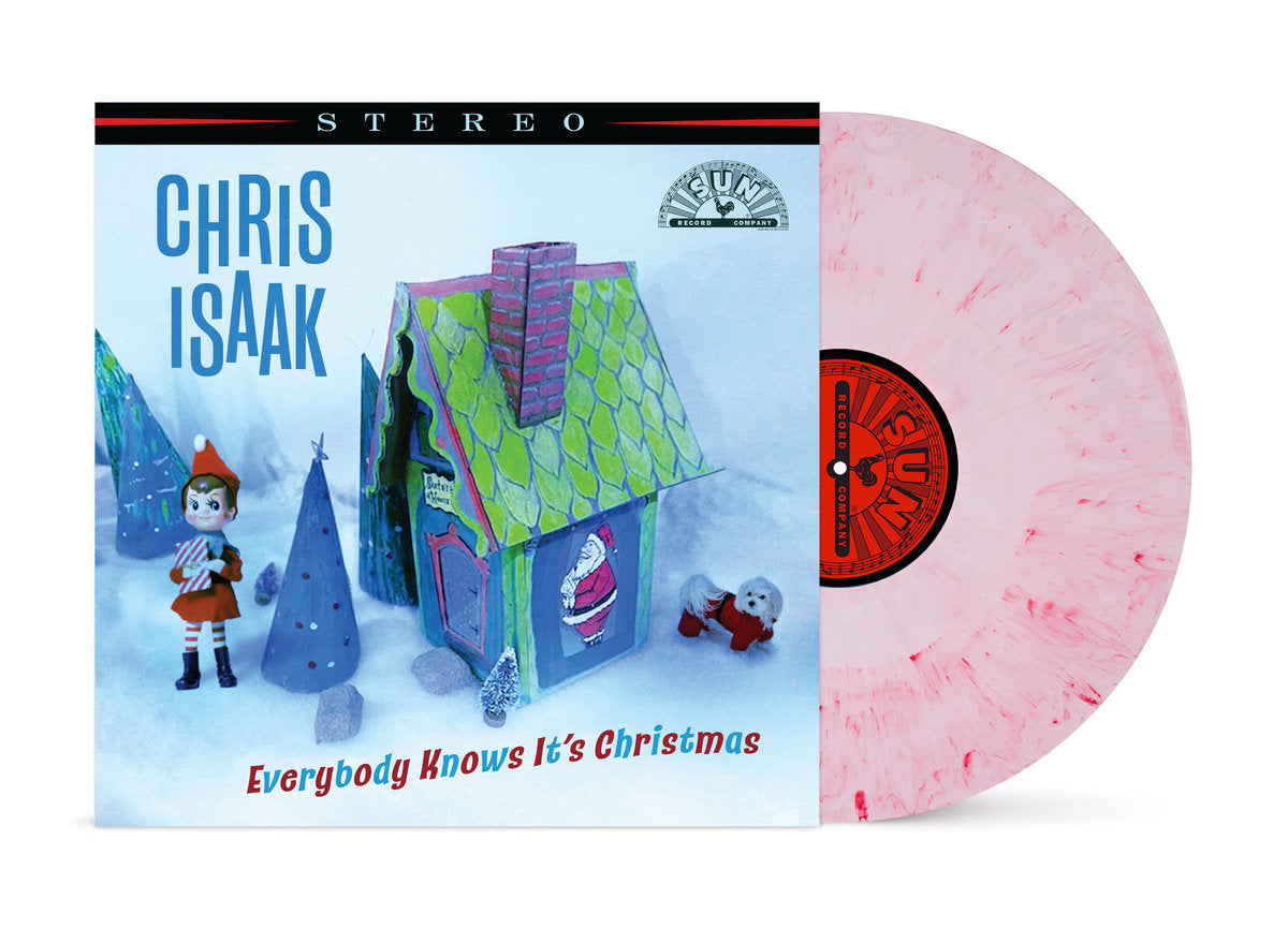 Chris Isaak: Everybody Knows It's Christmas (Cotton Candy Vin yl) LP