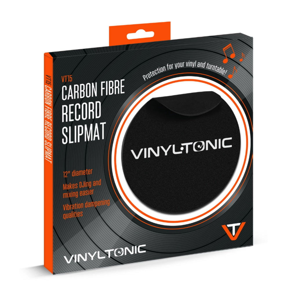 Kilimėlis VINYL TONIC Carbon Fibre Record Slipmat