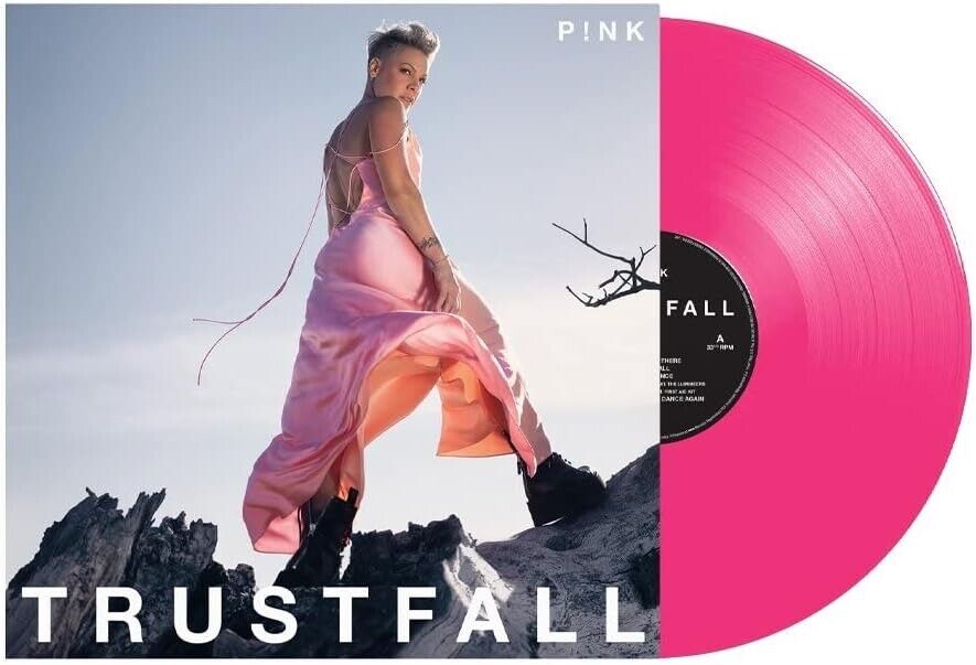 P!nk: TRUSTFALL (Limited Indie Edition) (Hot Pink Vinyl) LP 2023
