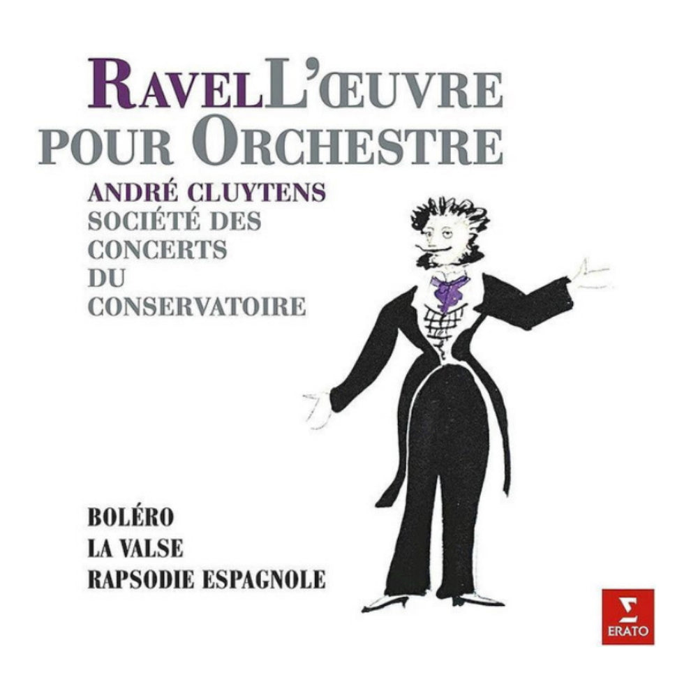 André Cluytens: Ravel: Boléro, Rapsodie espagn LP