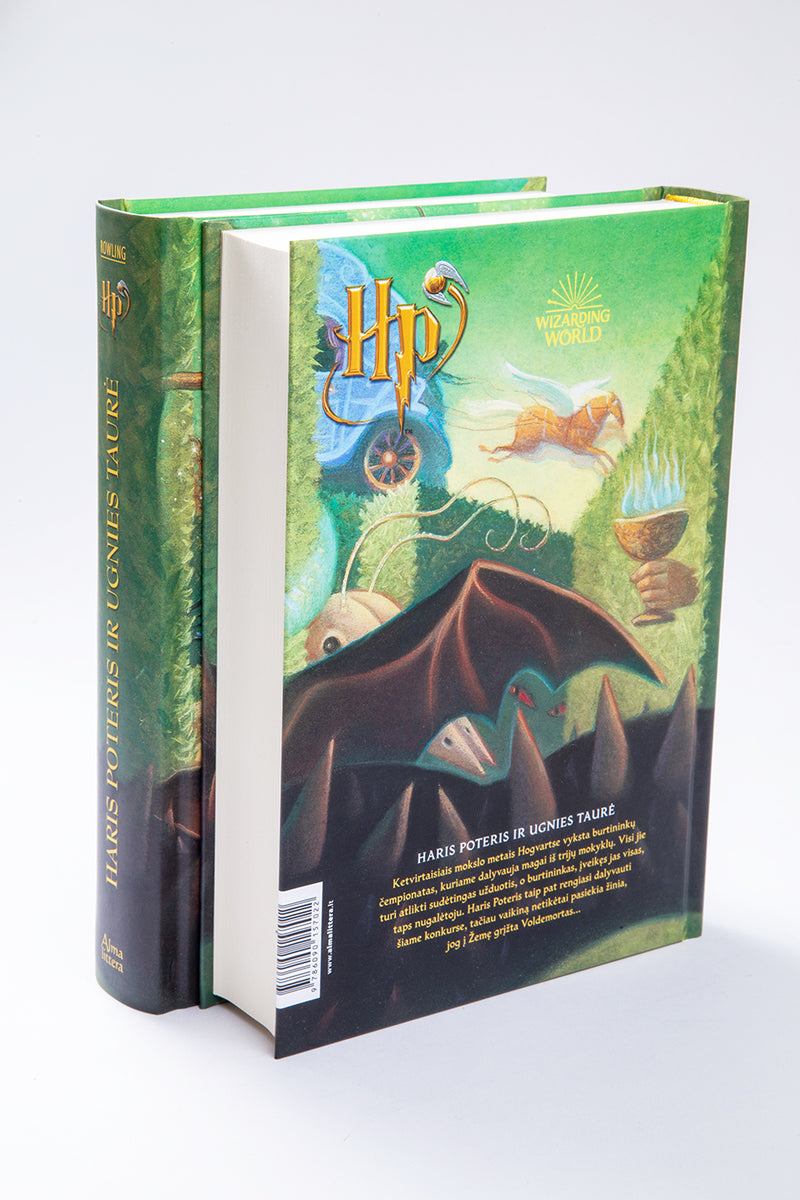 Haris Poteris ir Ugnies taurė. 4 dalis. PIRMAS LEIDIMAS