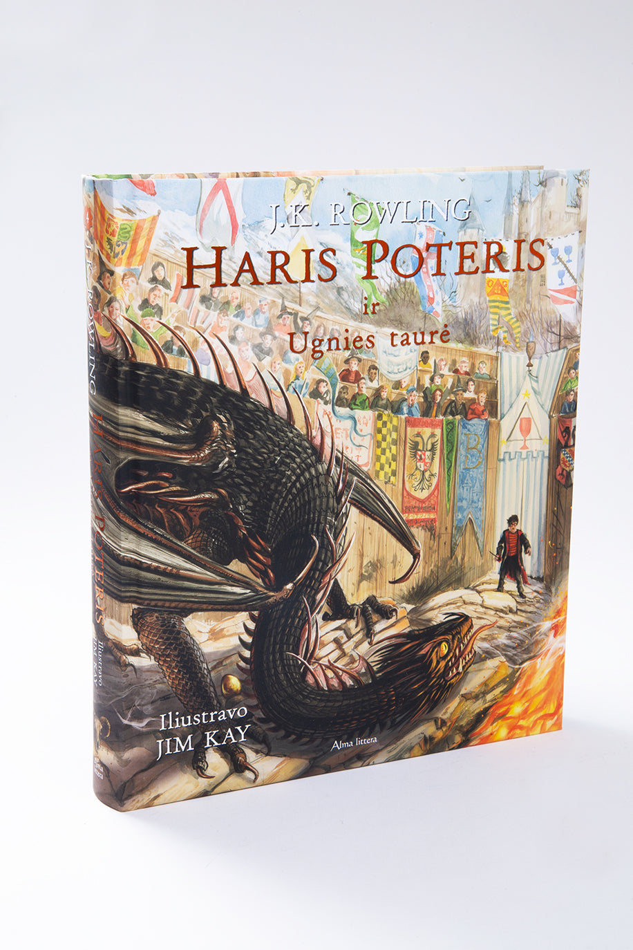 Haris Poteris ir Ugnies taurė 4. Iliustruotas leidimas