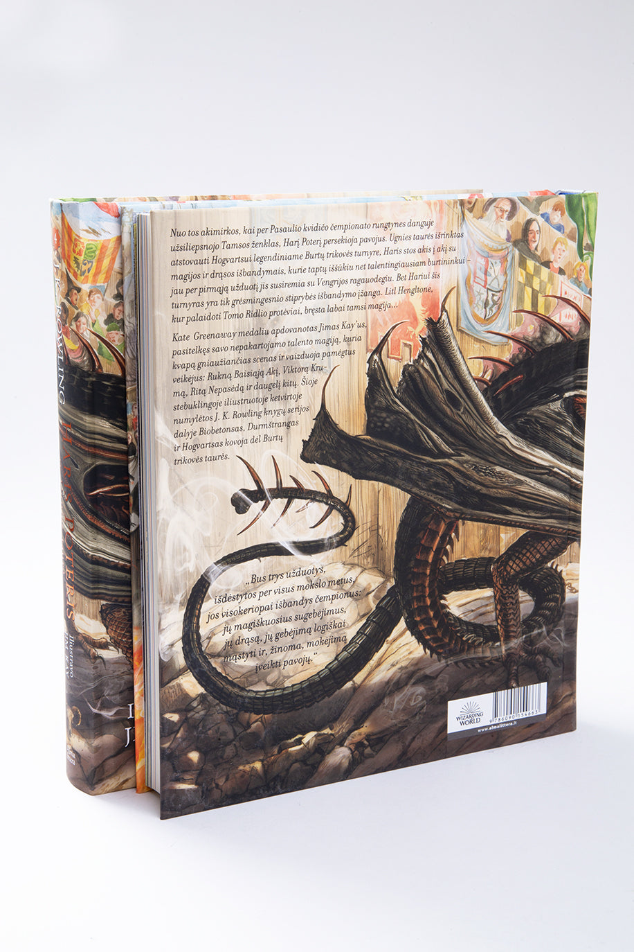 Haris Poteris ir Ugnies taurė 4. Iliustruotas leidimas