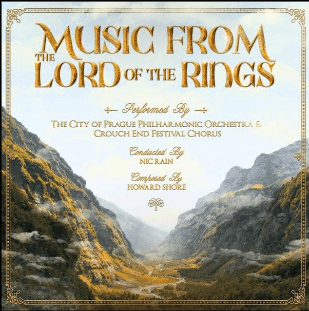 Various:The Lords Of The Rings Trilogy Music OST LP Bottle-Green Vinyl) LP