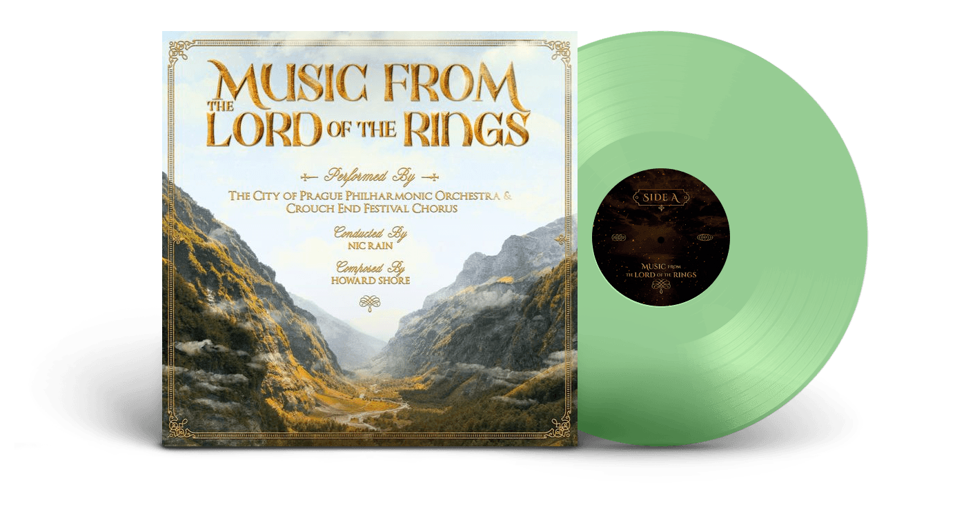 Various:The Lords Of The Rings Trilogy Music OST LP Bottle-Green Vinyl) LP