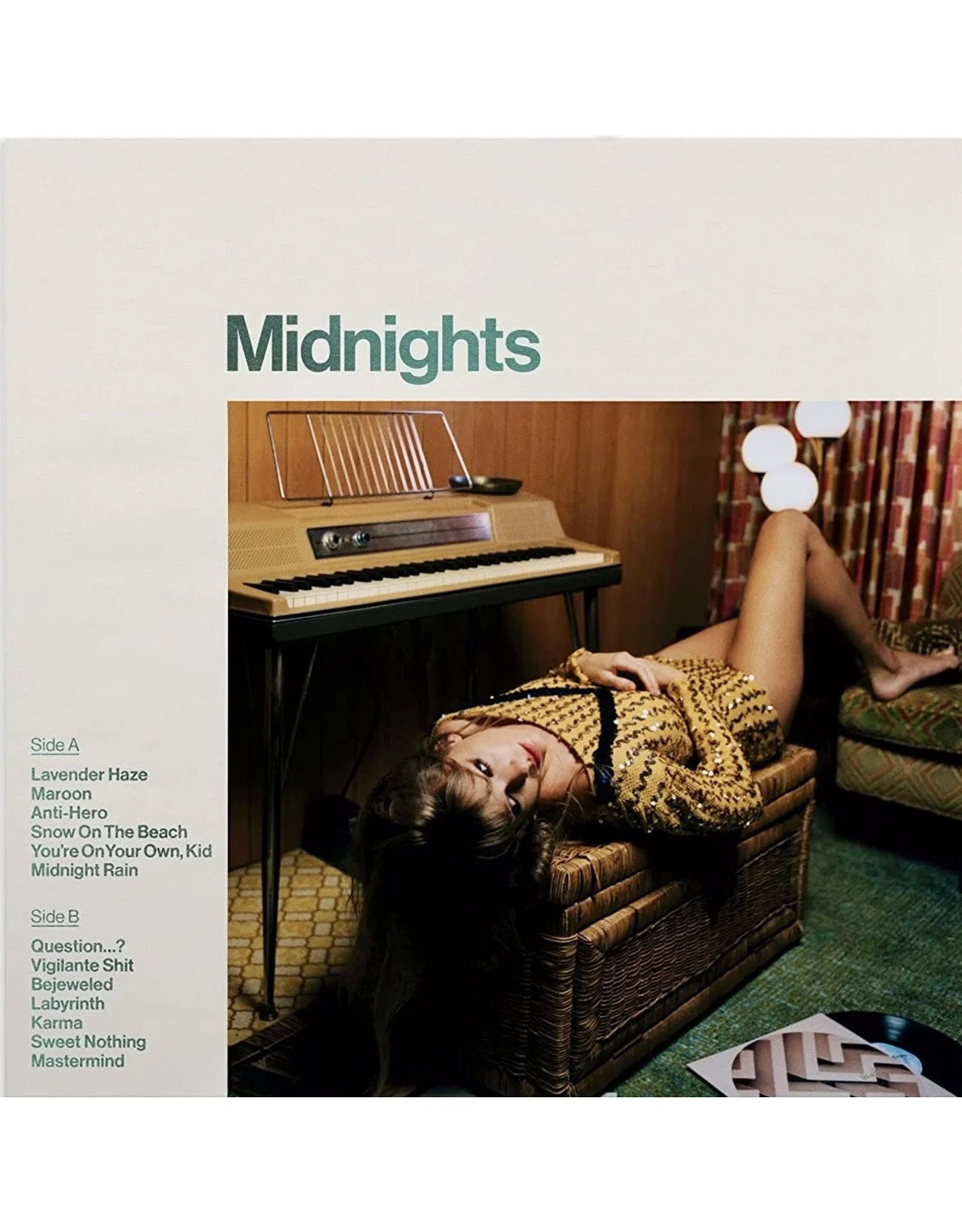 Taylor Swift: Midnights (Jade Green Vinyl) LP 2022
