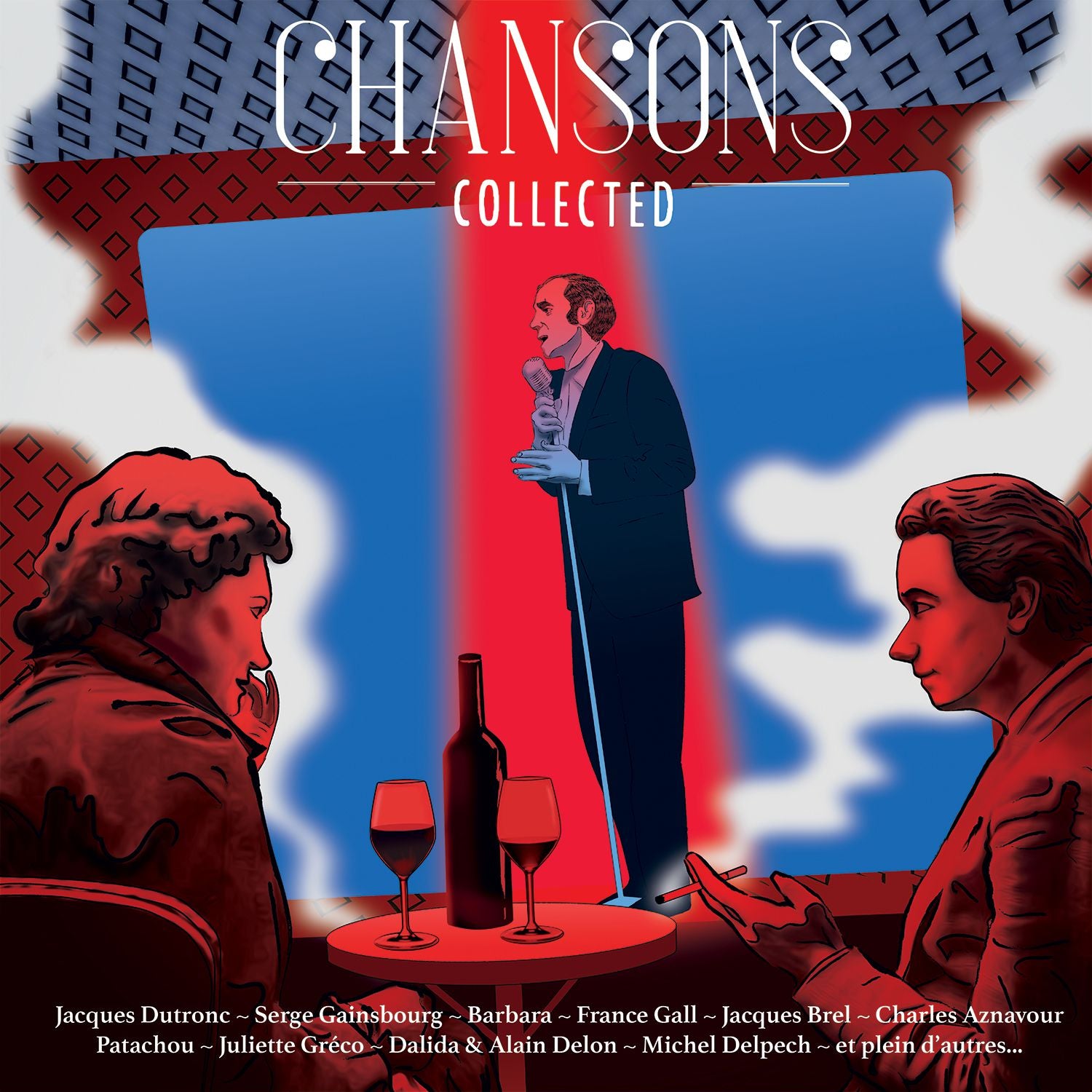 Chansons Collected - Various (180g) (Red + Blue Vinyl) 2LP