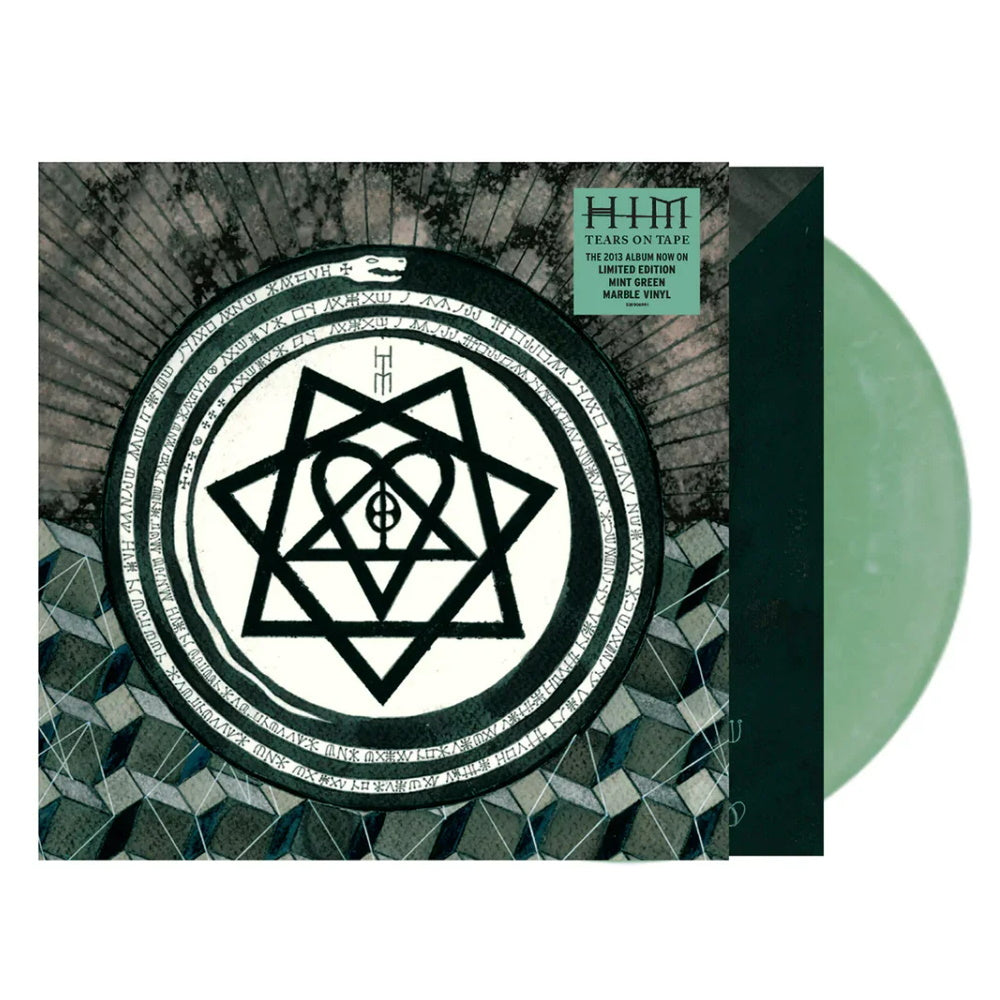 HIM Tears On Tape (marbled mint) LP