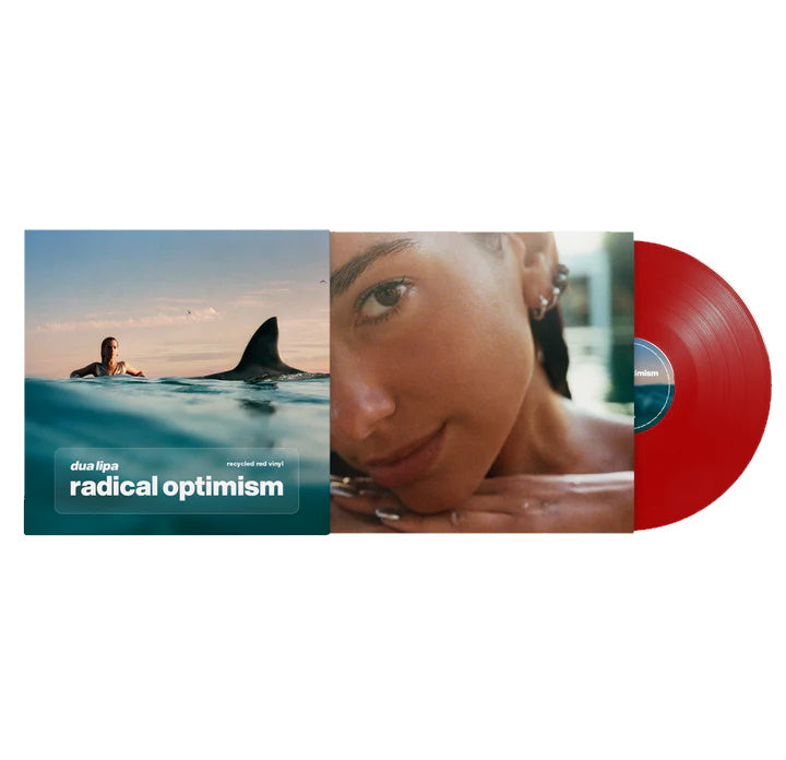 Dua Lipa: Radical Optimism Limited 1 x 140g 12" colour red vinyl album LP