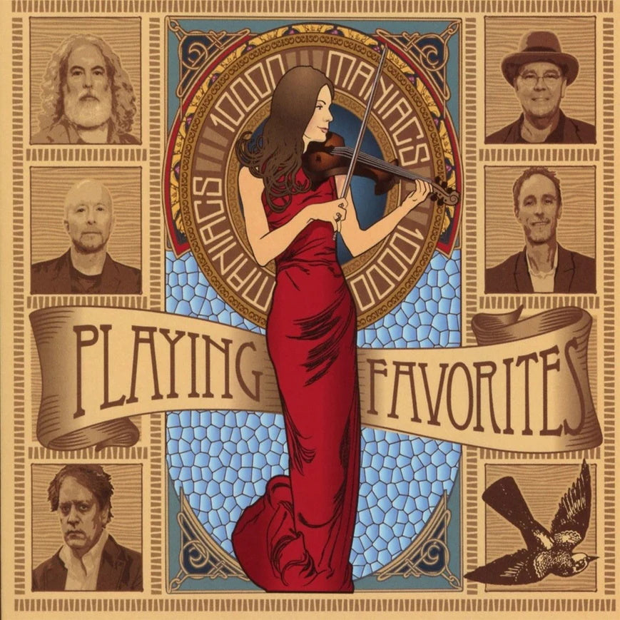 10,000 Maniacs: Playing Favorites (Opaque Red) LP