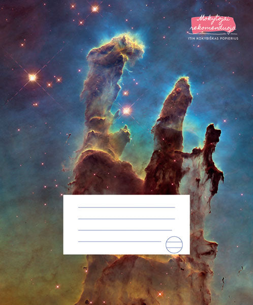 Sąsiuvinis Žvaigždės, 36 l., linijomis