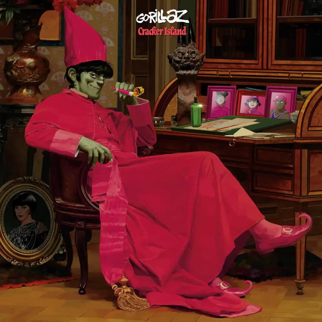 Gorillaz: Cracker Island Limited 2 x 140g 12" Pink vinyl albu m. RSD LP