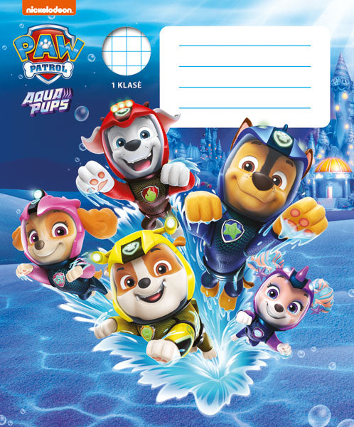 Sąsiuvinis ŠUNLANTIDA, 12 l., 1 kl., langeliais