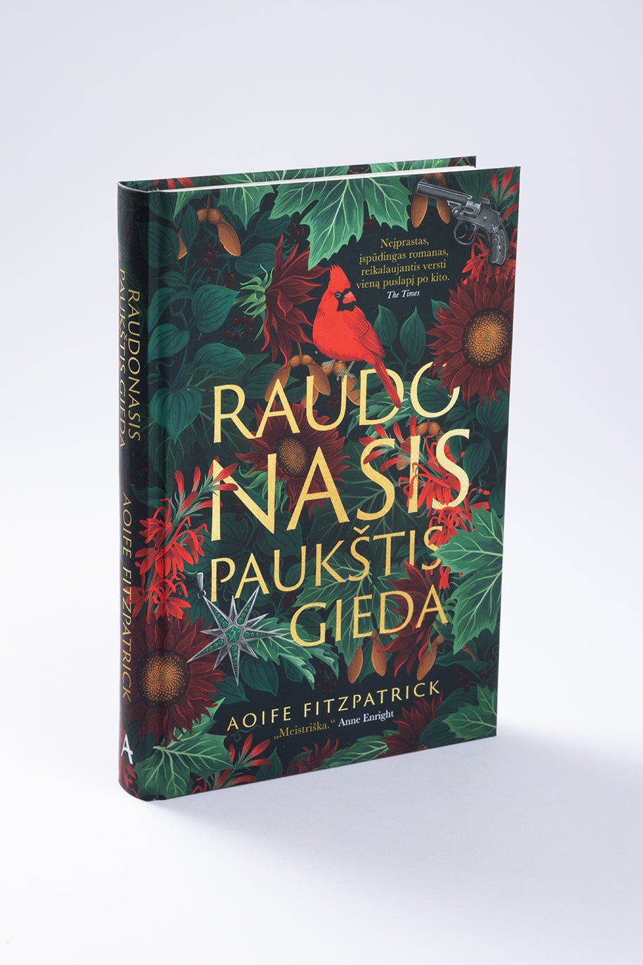 Raudonasis paukštis gieda