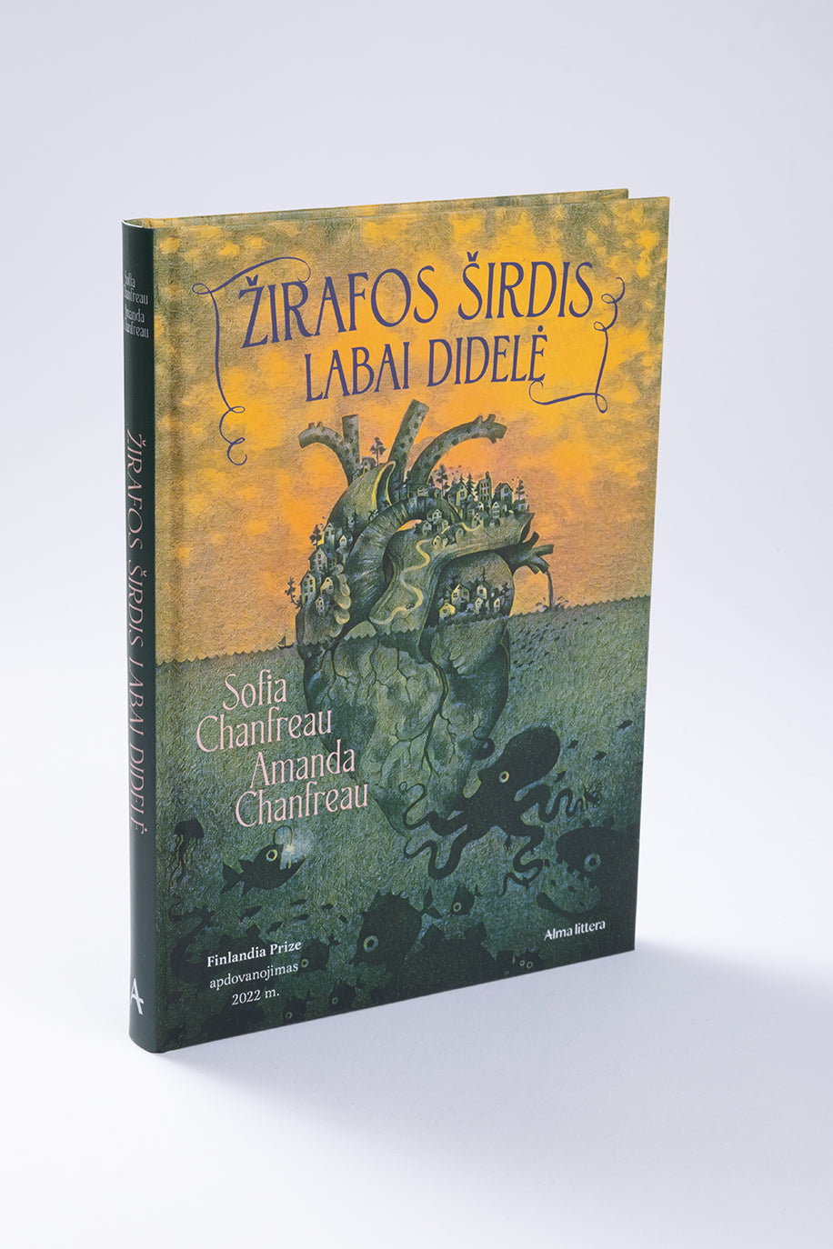 Žirafos širdis labai didelė