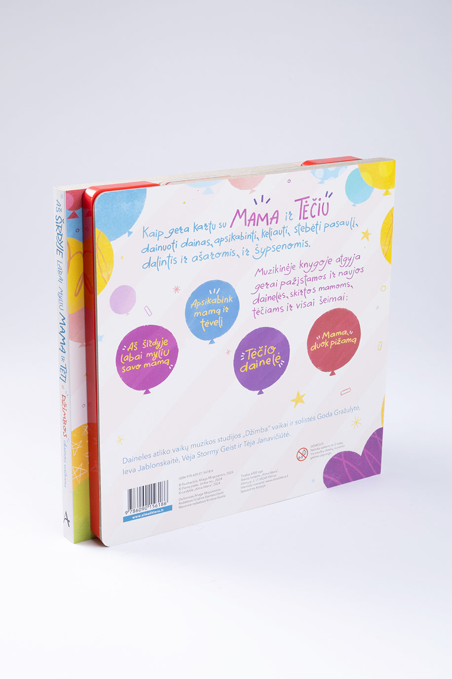 Aš širdyje labai myliu mamą ir tėtį. Džimbos dainelės vaikams