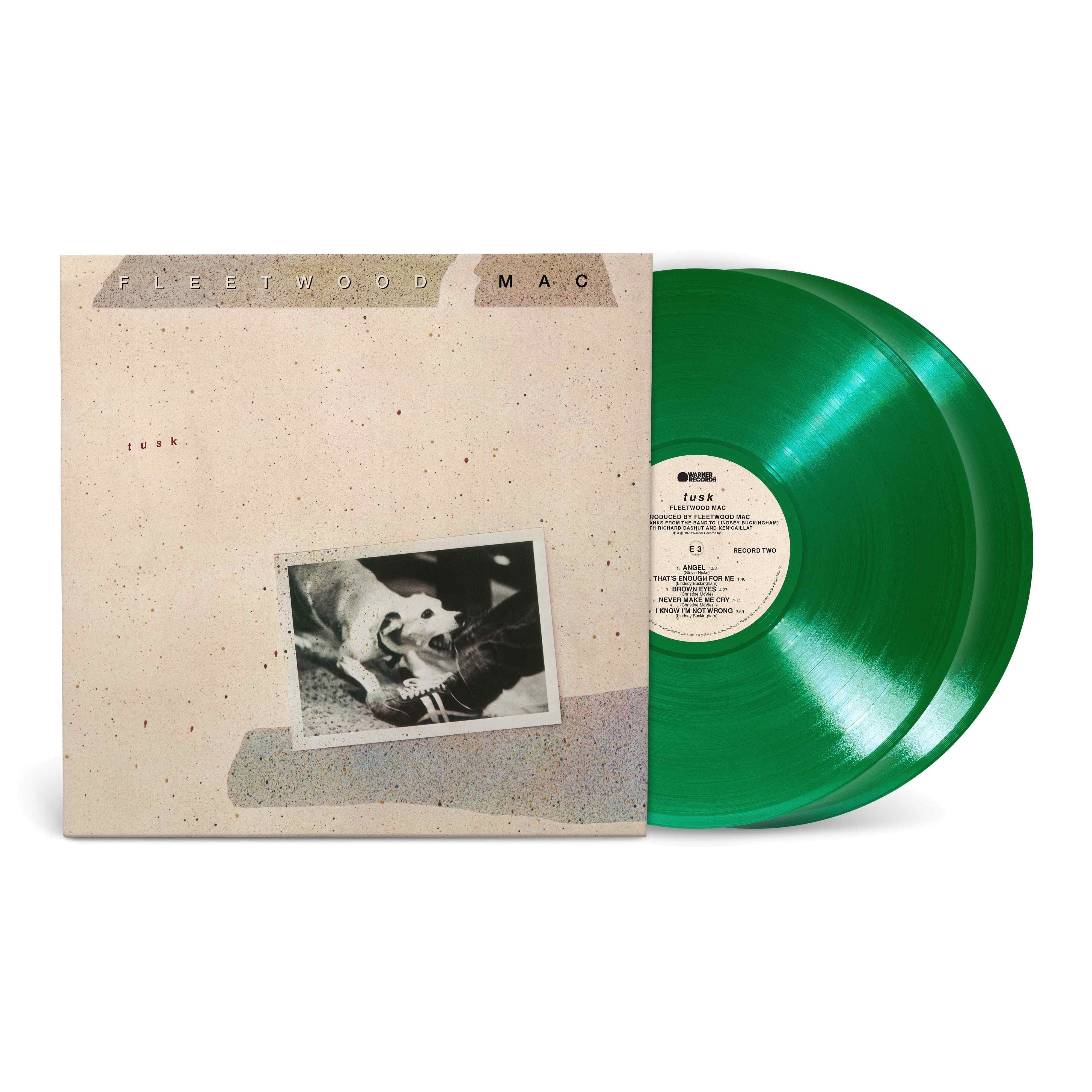 Fleetwood Mac: Tusk Green vinyl album 2LP (Limited)