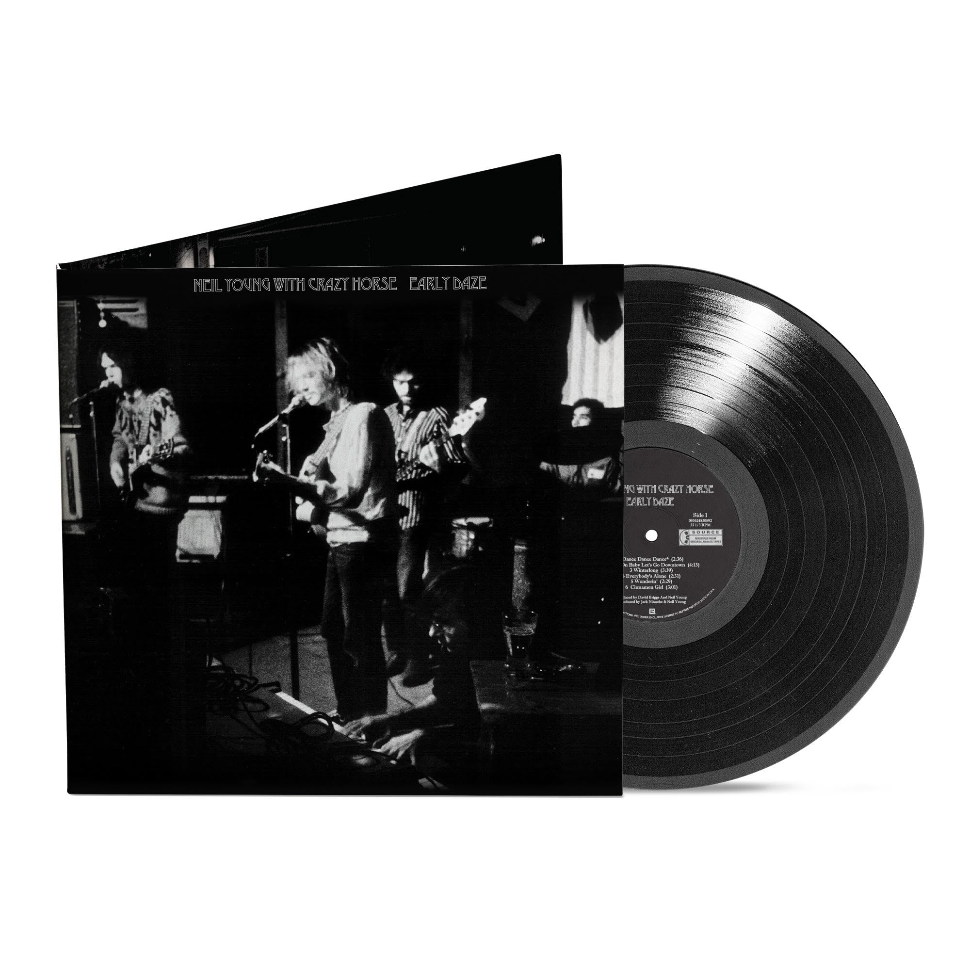 Neil Young with Crazy Horse: Early Daze LP Black vinyl album