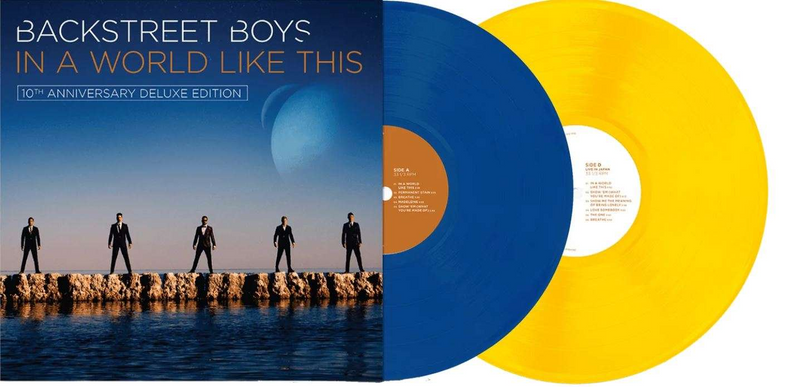 Backstreet Boys: In A World Like This (Deluxe Edition) (Blue/Yellow Vinyl) 2LP