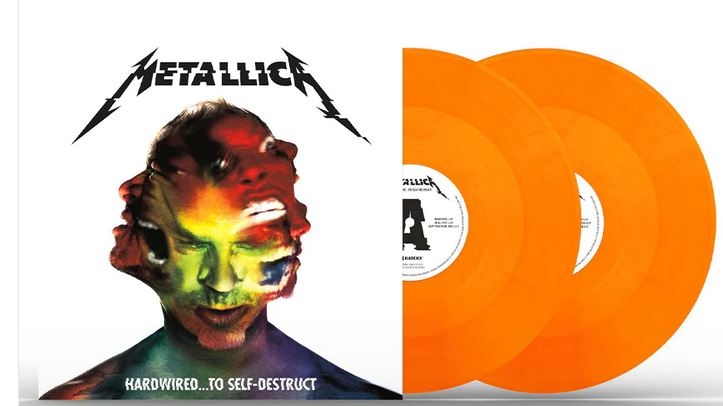 Metallica: Hardwired...To Self-Destruct (Limited Edition) (Flame Orange Vinyl) - LP