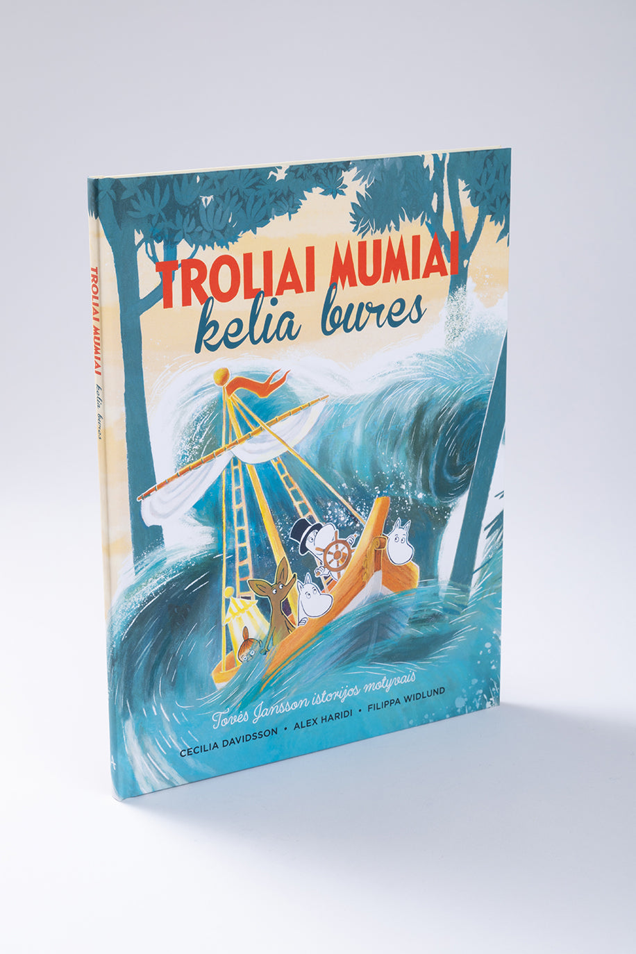 Troliai Mumiai kelia bures