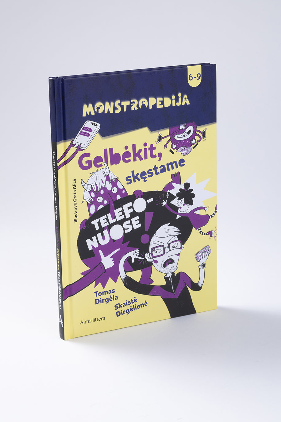 Monstropedija. Gelbėkit, skęstame telefonuose!