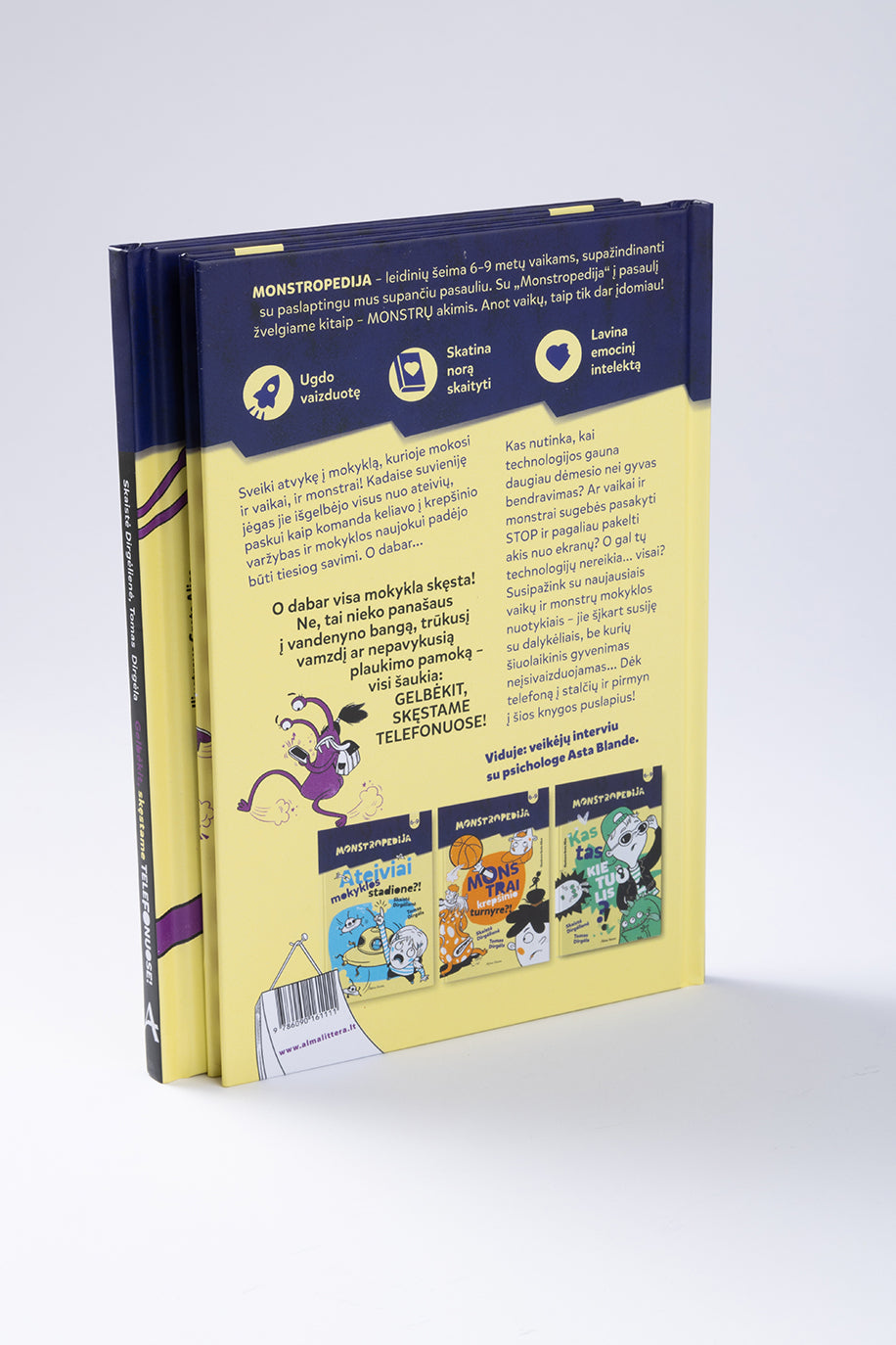 Monstropedija. Gelbėkit, skęstame telefonuose!