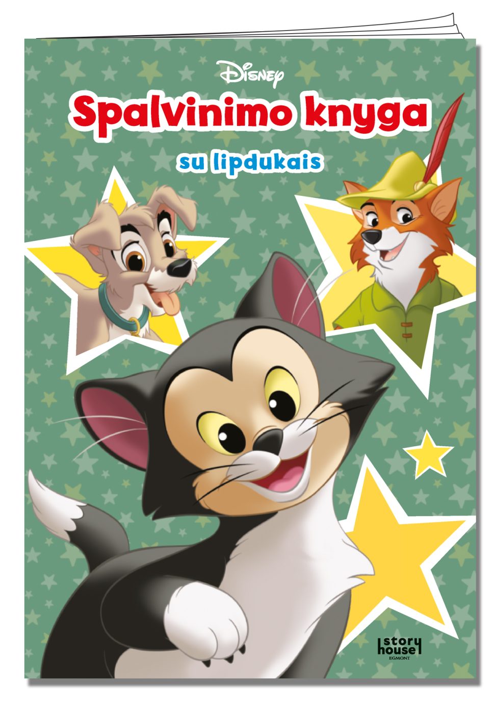 Disney spalvinimas su lipdukais