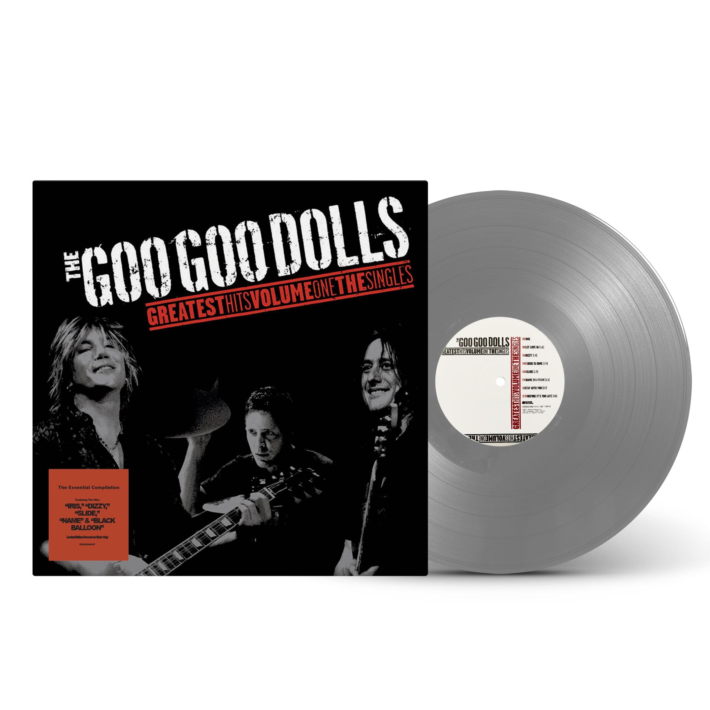 Goo Goo Dolls: Greatest Hits Volume One - The Singles Limited 1 x 140g 12" Silver vinyl album