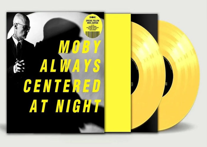 Moby: Always centered at night (Limited Handnumbered Indie Ed ition) (Yellow Vinyl)