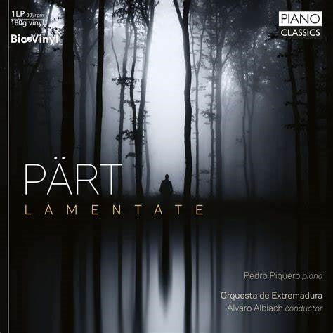 Arvo Pärt: Lamentate für Klavier & Orchester (180g / BioVinyl )  LP